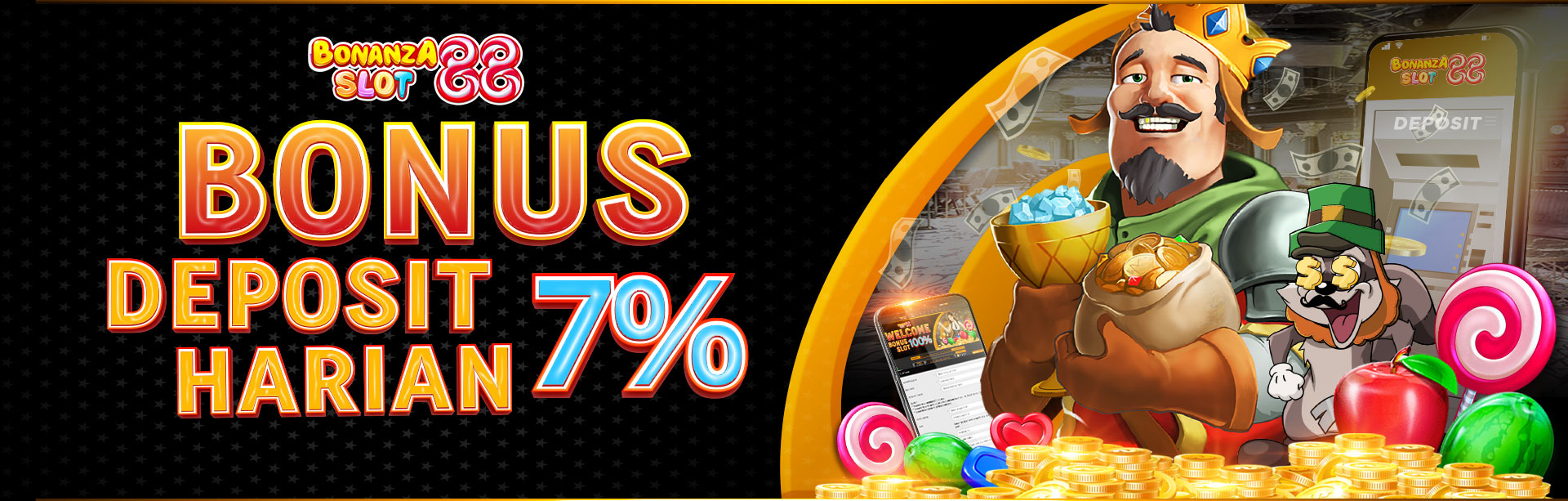 BONUS HARIAN 7%