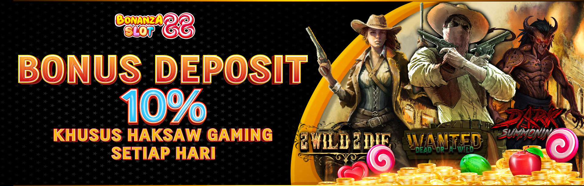 Bonus Deposit Harian Slot 10% hacksaw gaming Tiap Harinya