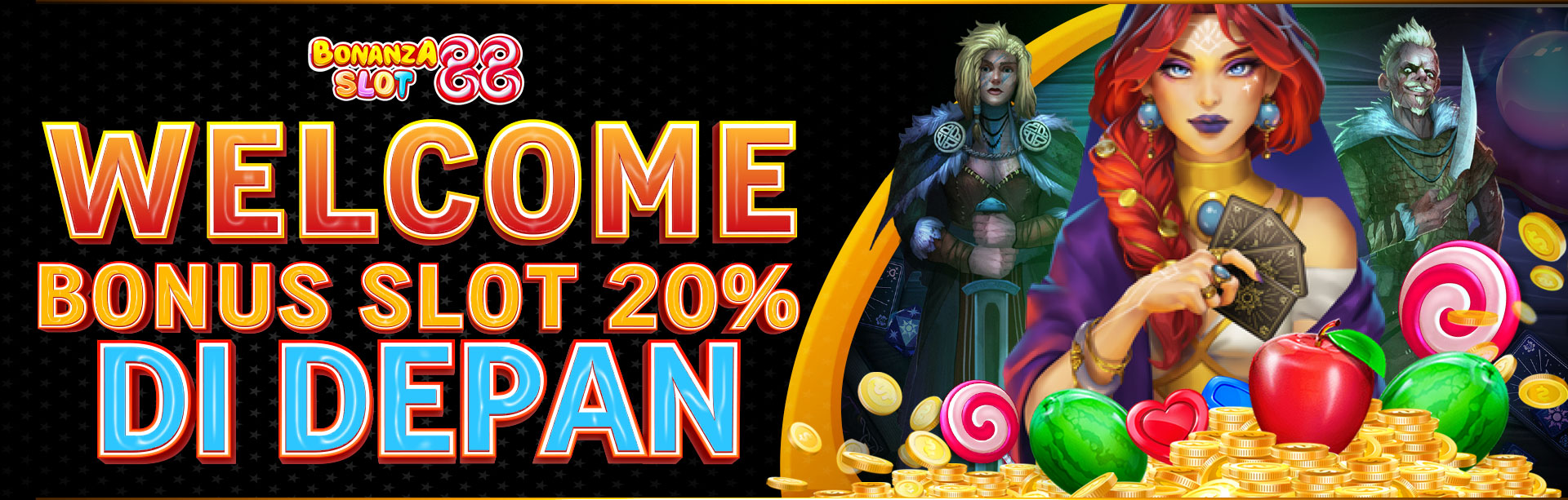 WELCOME BONUS SLOT 20% DI DEPAN